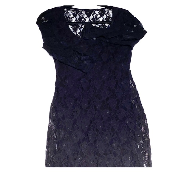 GUESS Dakota 3/4” Sleeve Lace Dress size M - Picture 3 of 8